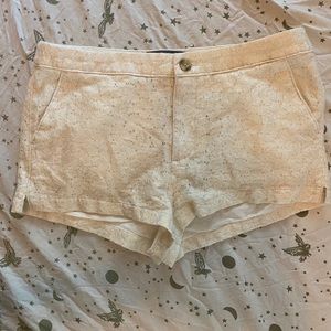 Abercrombie and Fitch shorts.